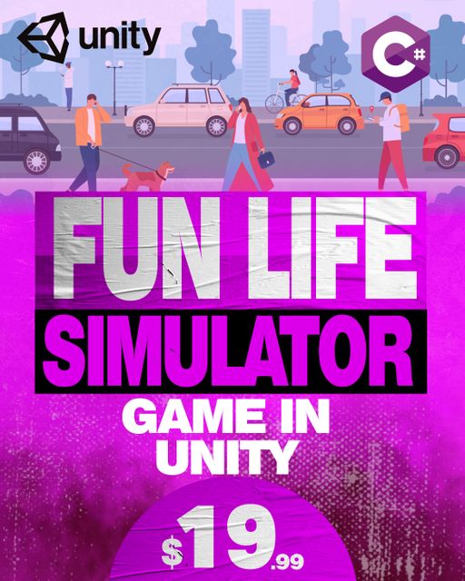 Learn C# by Creating a Fun Life Simulator Game in Unity